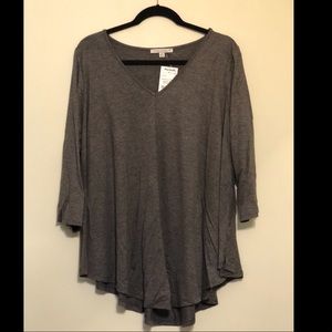 3/4 Sleeve Tunic Shirt